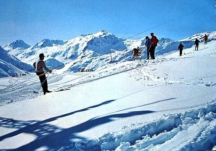 SEDRUN Skilift Cuolm-Val mit Piz Badus (Gebraucht) in Jona für CHF 7.9 ...