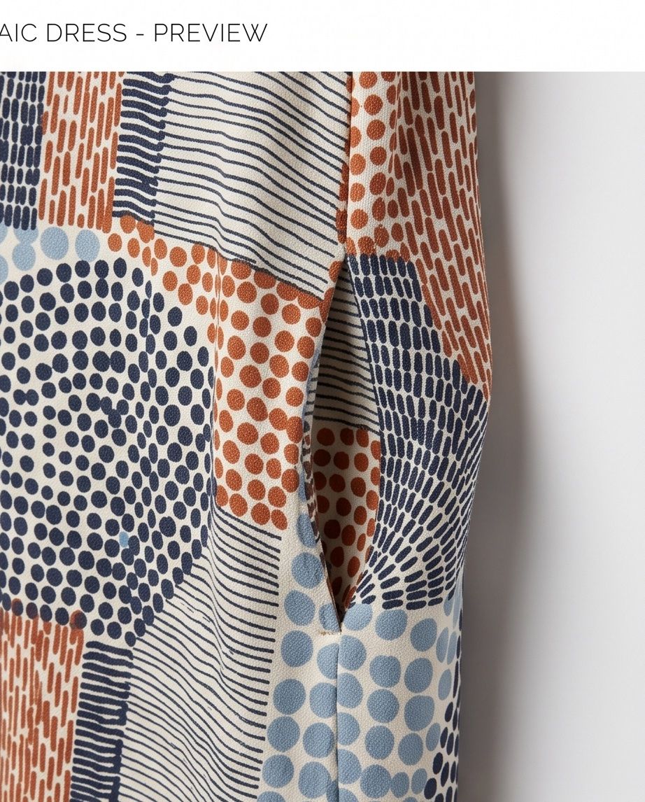 Vestiti: Robe Gozé mosaïque — Neuve — Taille 2 – Nuovo e nell'imballaggio originale da Vuisternens-Romont venduto da gol_xp6p 2