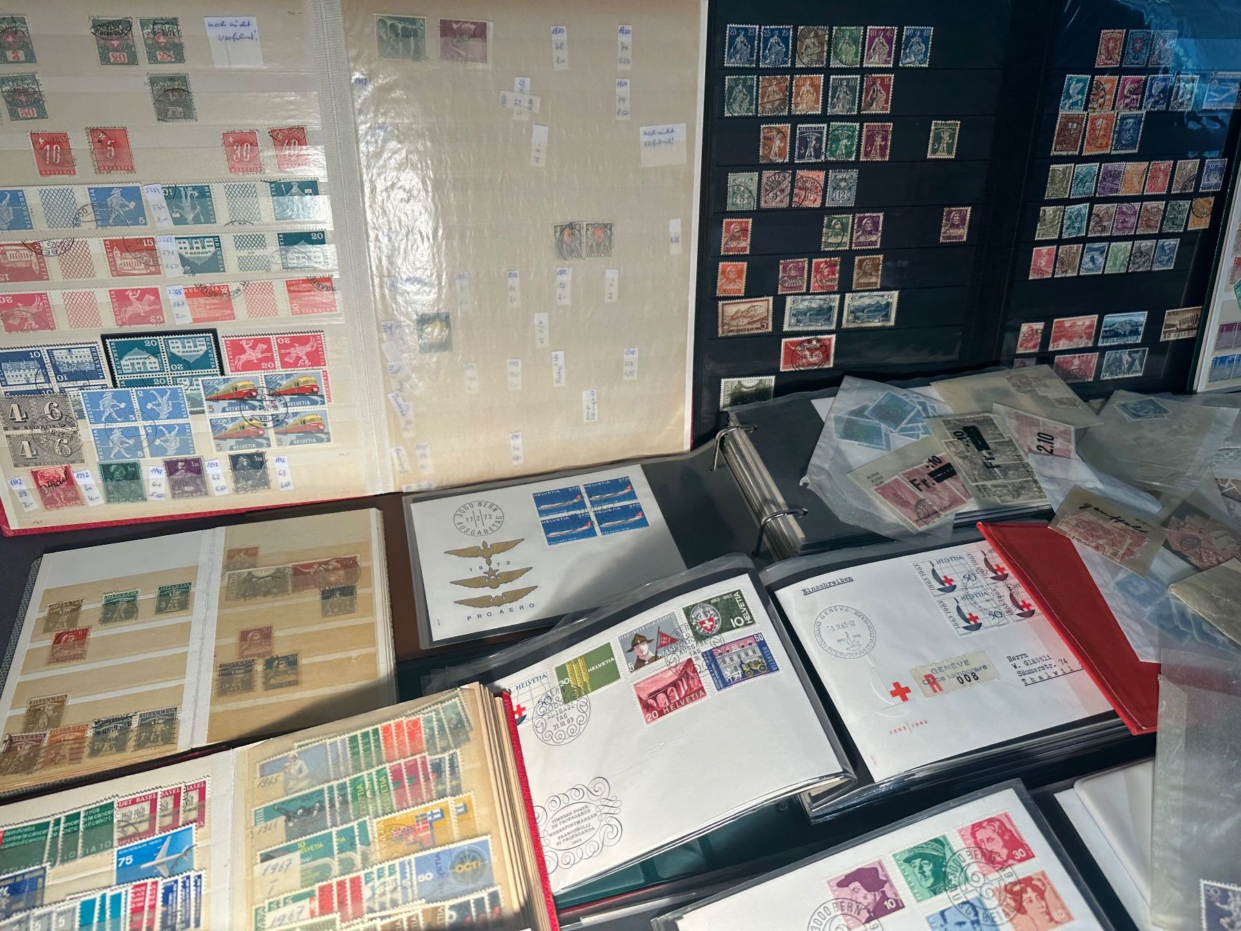 Tutti i francobolli: Briefmarkensammlung - Auflösung – Usato da Stettfurt venduto da 2442 1