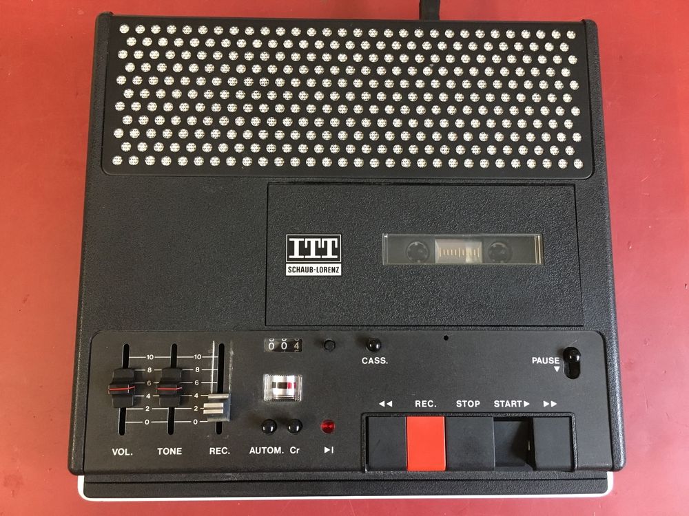 Lecteur enregistreur cassette - ITT Schaub-Lorenz 1983-85