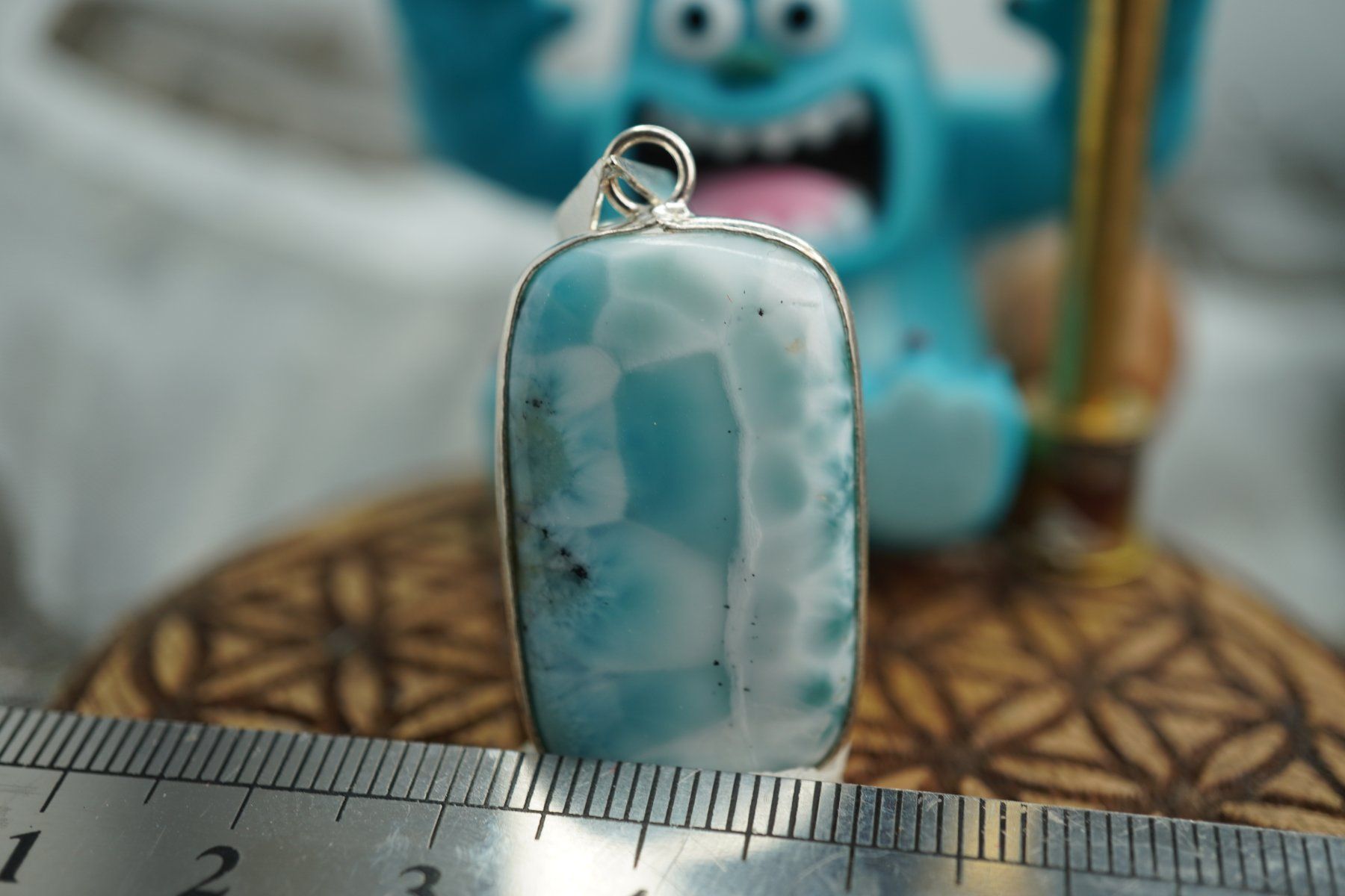 Mineralien & Heilsteine: Larimar   Wunderschön    Anhänger   by  "TOPSTONE" ab 1.- – Neu und originalverpackt aus Eschenbach SG von topstone 1