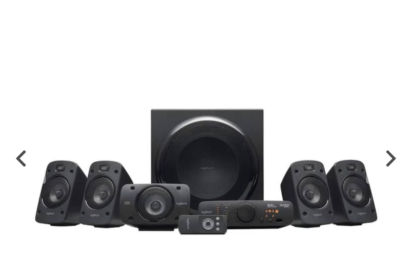 Logitech Home Cinema: Logitech Soundanlage Z906 – Usato da Therwil venduto da jef_2ffl