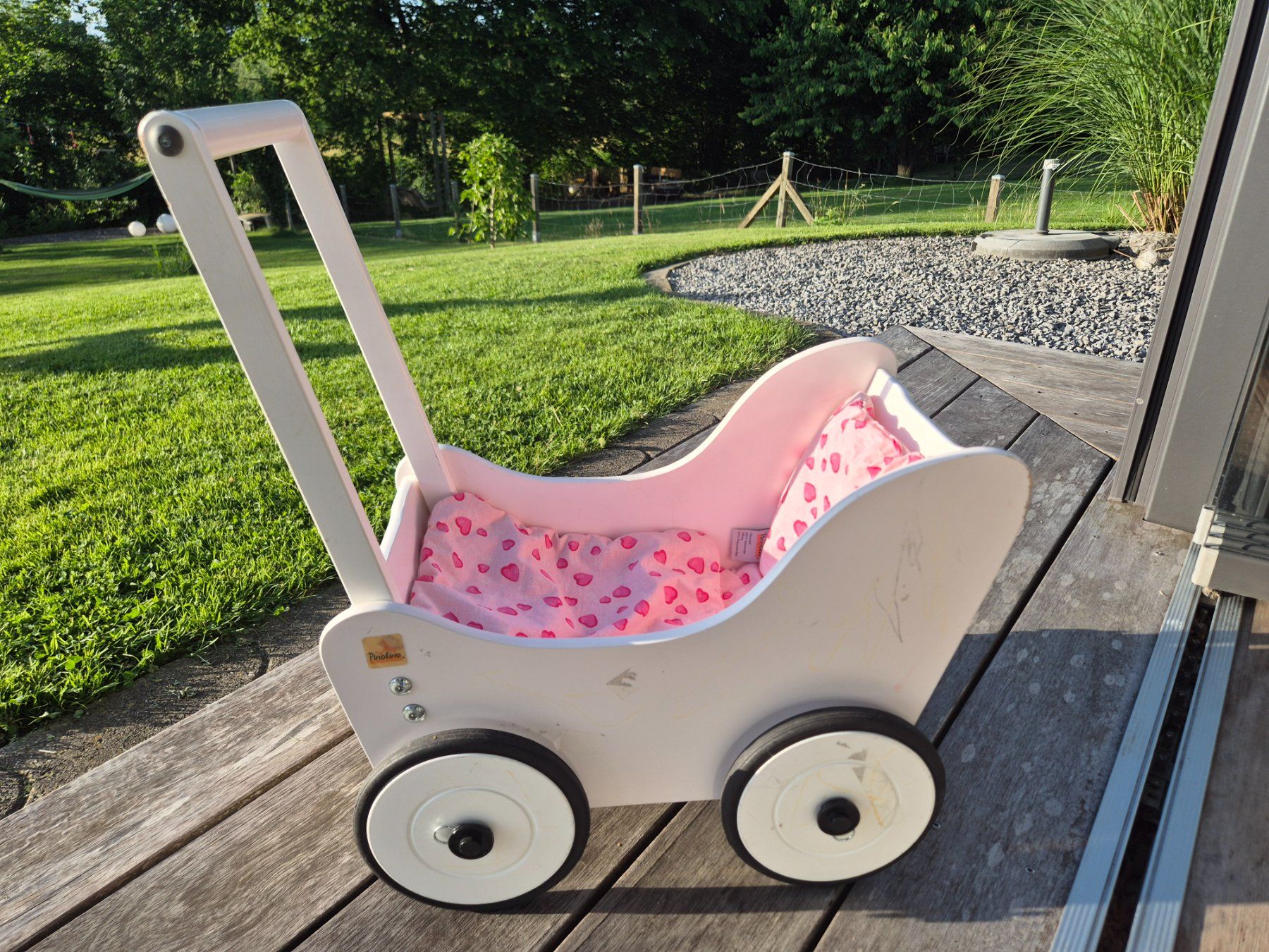 Pinolino Puppenwagen: Puppenwagen aus Holz – Gebraucht aus Roggwil TG von dangehrn 2