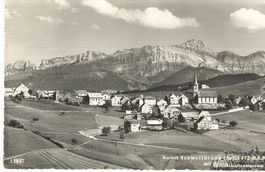 Schwellbrunn - mit Säntis + 1959