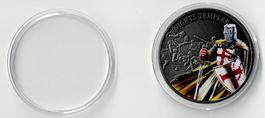 Tempelritter Medaille 2_ Medaille in Schutzkapsel