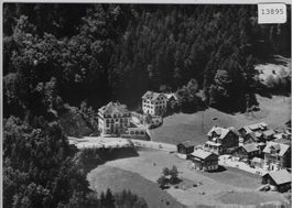 Flugaufnahme Hotel Löwen Seelisberg UR