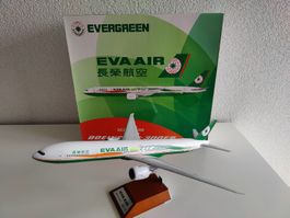 EVA Air Boeing 777-300ER Modellflugzeug, Sammlerstück!