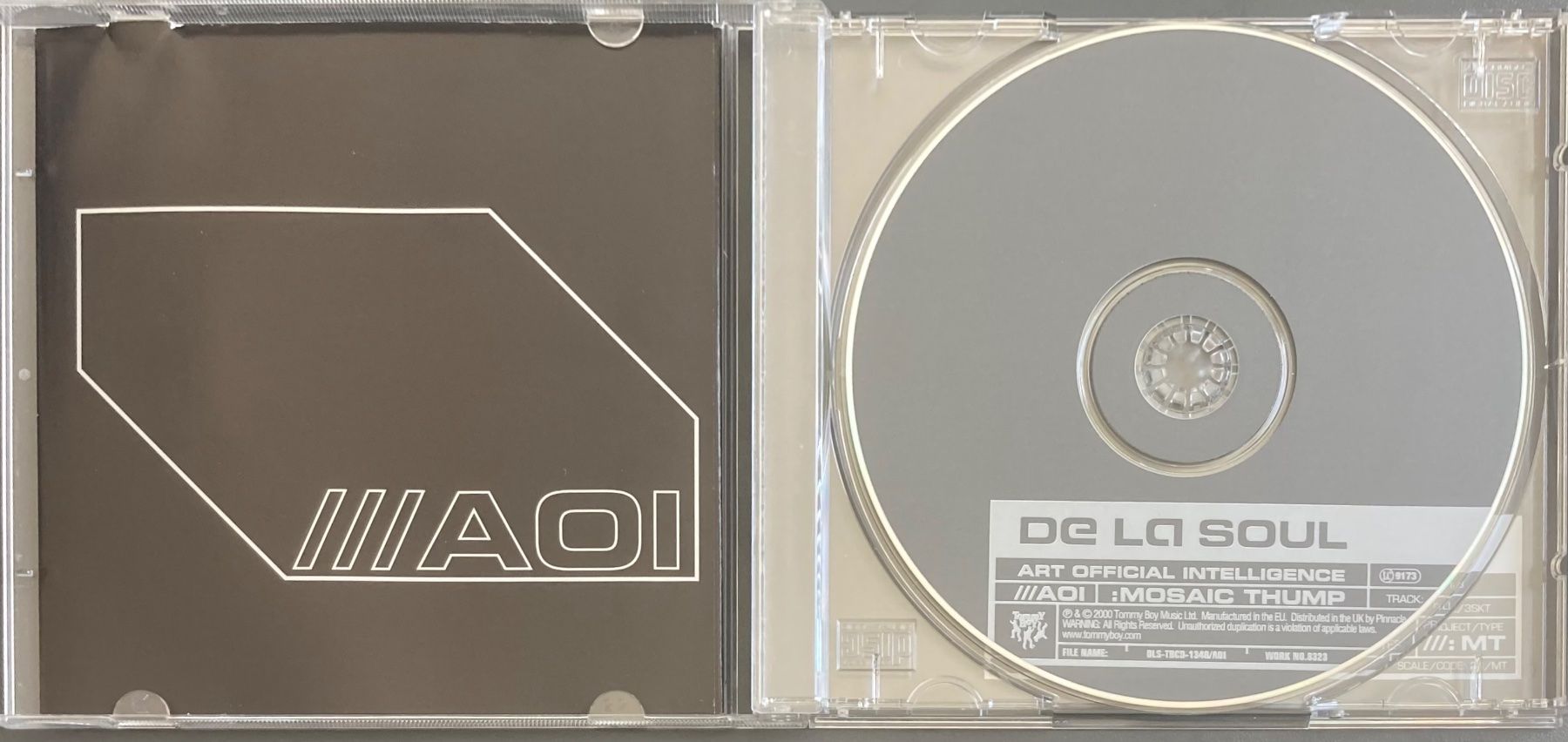 CD: DE LA SOUL - ART OFFICIAL INTELLIGENCE: MOSAIC THUMP – Usato da Poliez-Pittet venduto da Newtown-Records 2