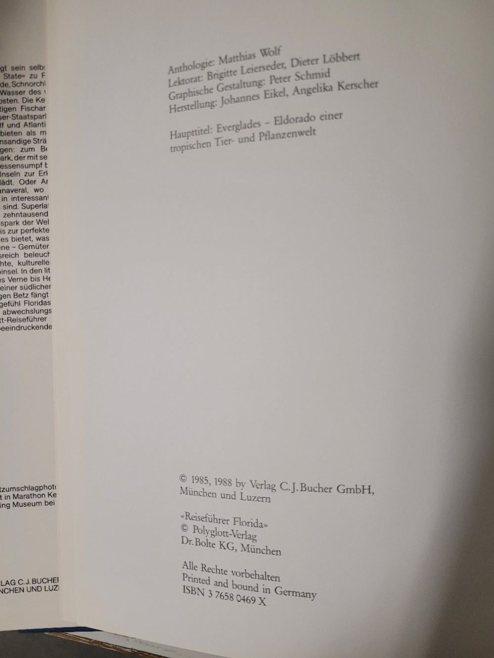 Libri: Florida Buch – Usato da Jona venduto da Evets 2