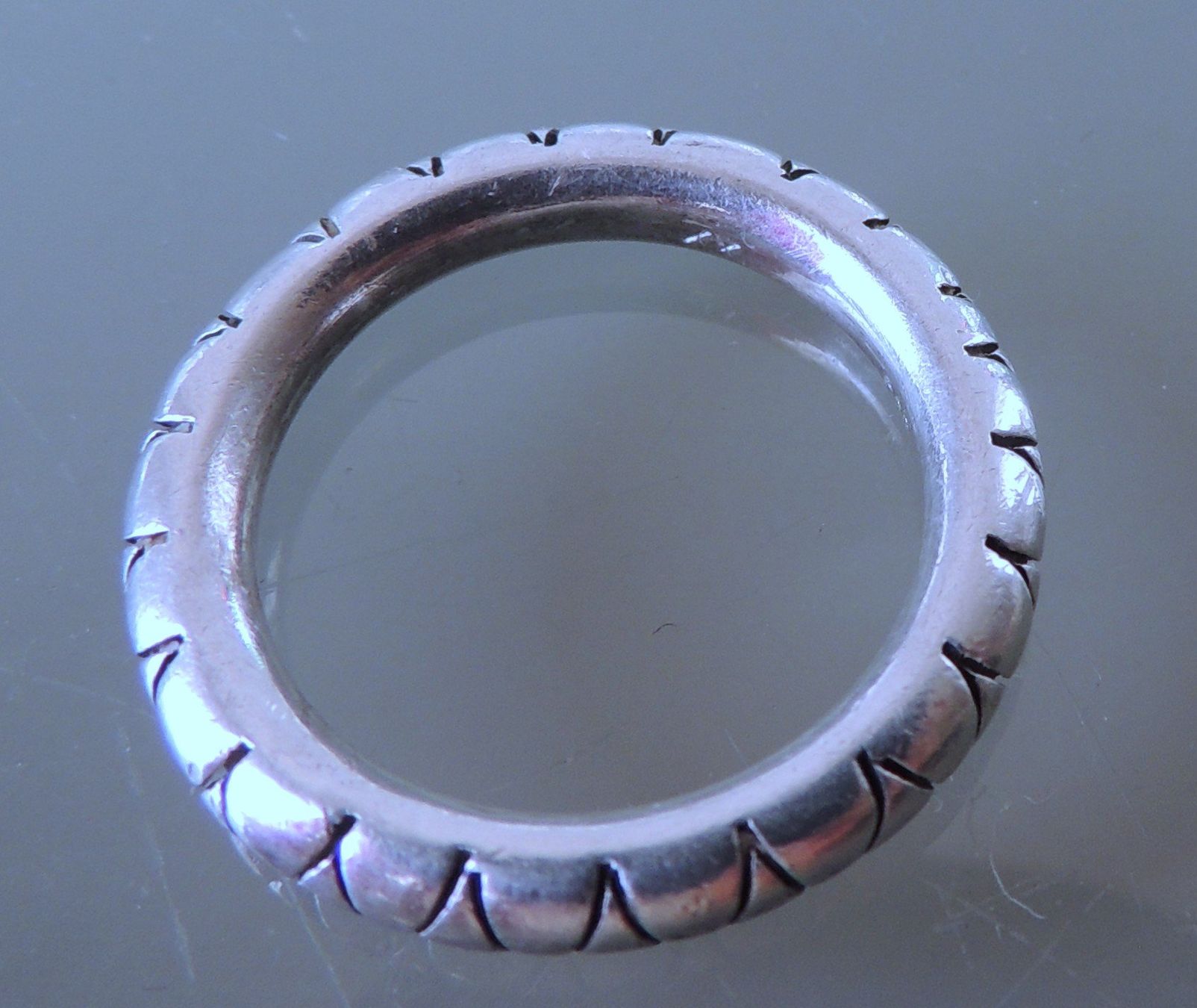 Anelli: Silber 800 Fingerring Gr. 53 – Usato da Waldenburg venduto da schaller707 2