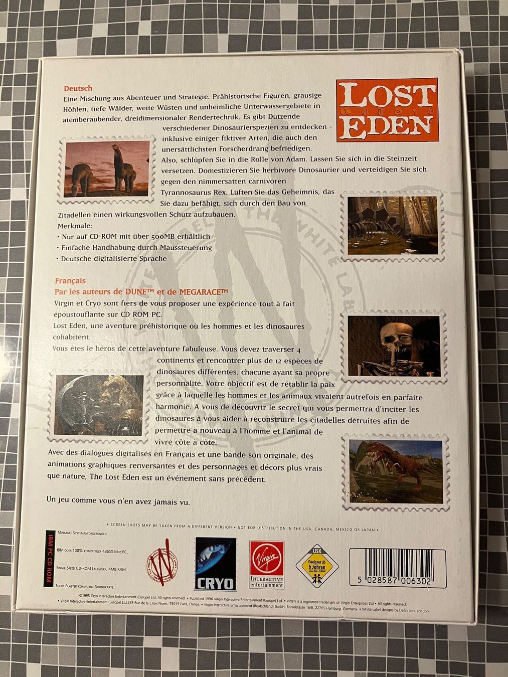 Giochi: Lost Eden - Big Box (PC, 1996, multi) – Usato da Winkel venduto da Asdas87 2