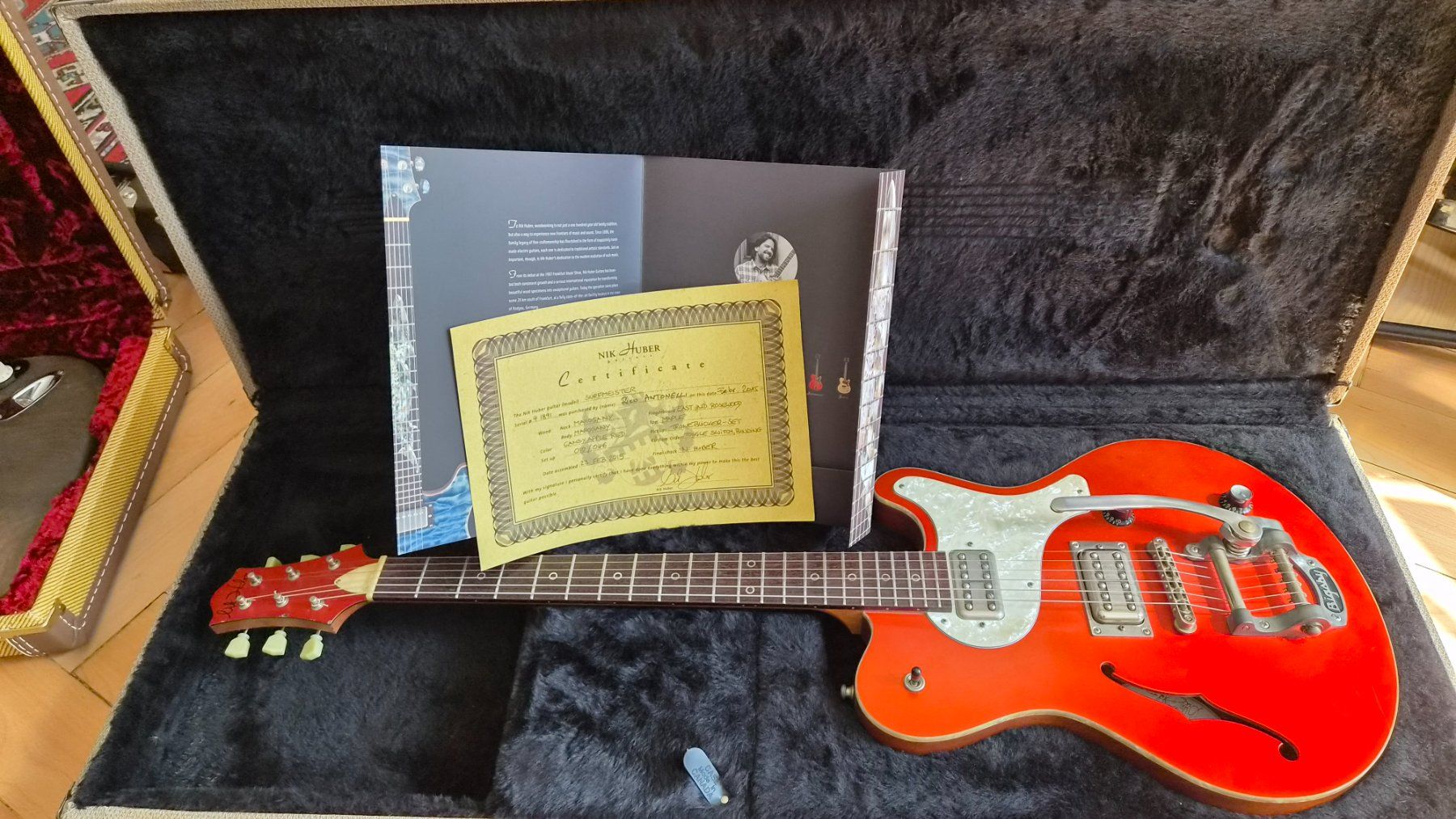 Strumenti musicali: Nik Huber Surfmeister Custom 2015 – Usato da pieterlen venduto da AntonelloGuitars 1