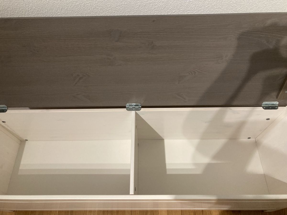 Truhen: Holztruhe weiss / grau – Gebraucht aus Zürich von Bossy67 2