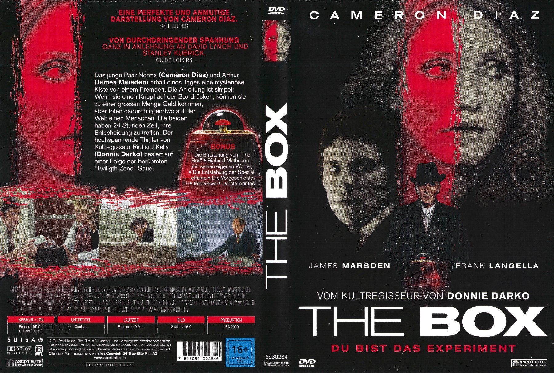 Tutti i DVDs: The Box – Usato da Zürich venduto da Cineasten