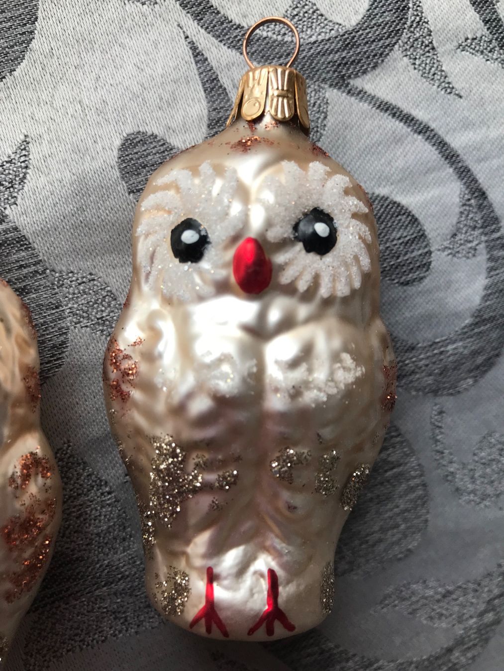 Tutte le decorazioni: Eulen Eule Vogel Christbaumschmuck – Nuovo e nell'imballaggio originale da Alpnach Dorf venduto da marvo 4