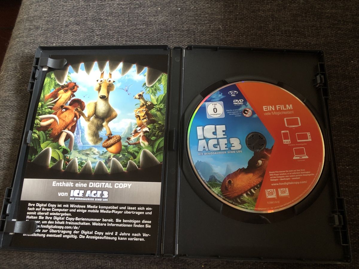 Tutti i DVDs: DVD, ICE AGE 3 – Usato da Balsthal venduto da Katzenfan99 2