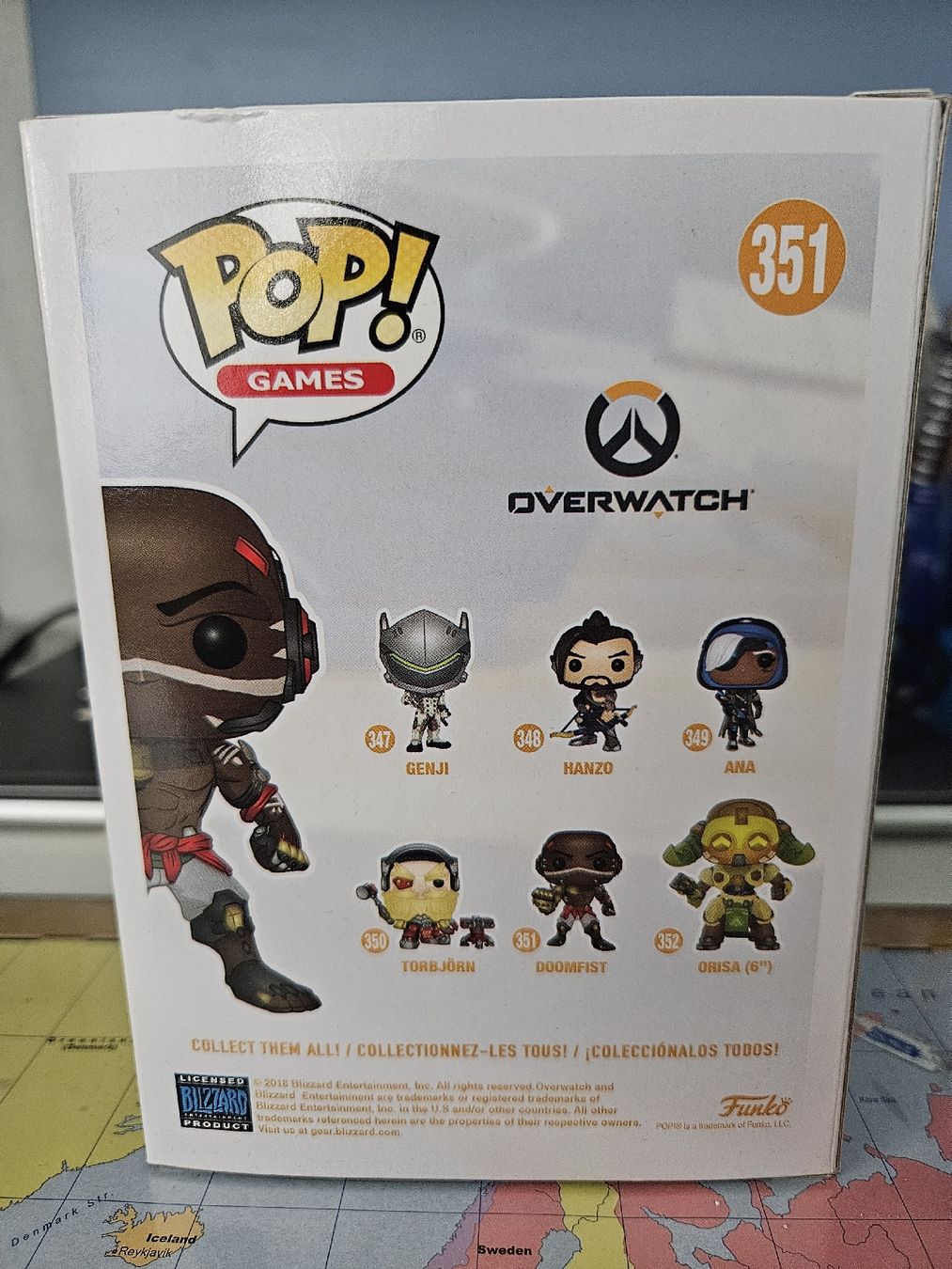 Funko Statuette: Doomfist aus Overwatch – Nuovo e nell'imballaggio originale da Oberwil BL venduto da Desi_03 1