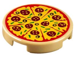 1x Lego Pizza Tomaten Käse Oliven (14769pb160) NEU