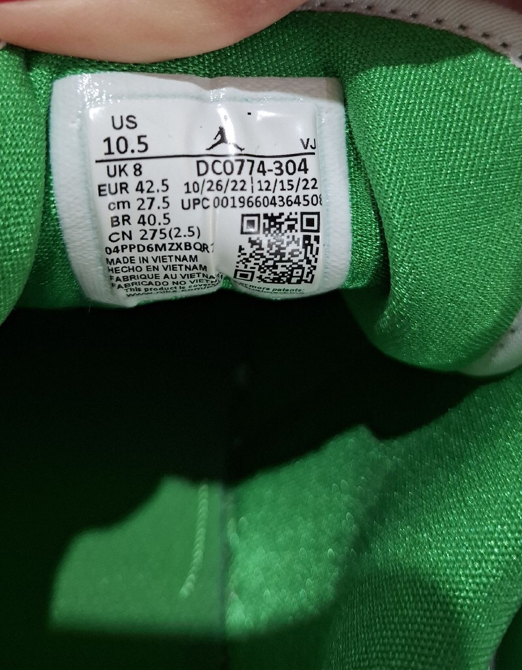 Jordan Scarpe da uomo: Air Jordan dunk low – Nuovo (secondo la descrizione) da Balzers venduto da mackfose 5