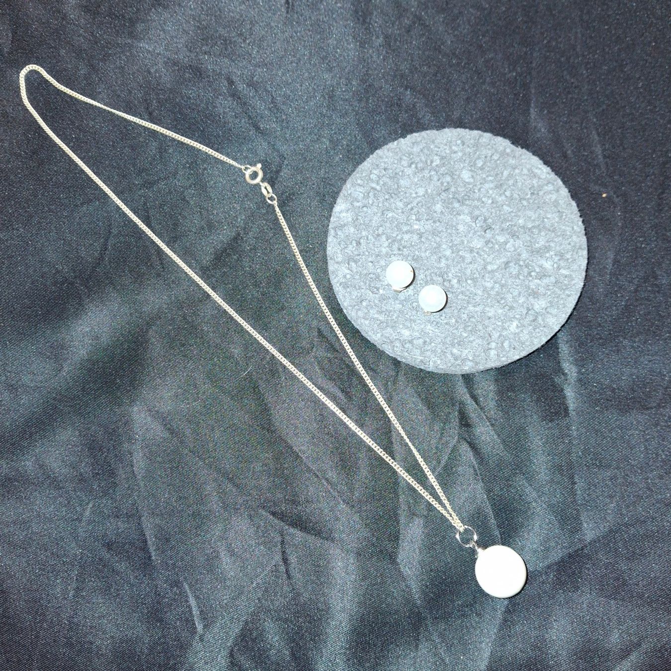 Sonstiger Schmuck: Set Silber 925 Halskette mit Perle, inkl Perlen-Ohrstecker – Gebraucht aus Münchenbuchsee von babilibern 5