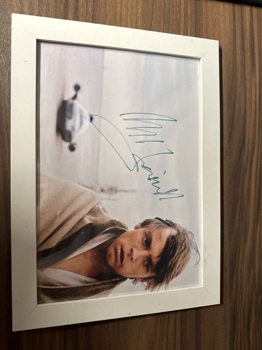Autografi: Star Wars - Luke Skywalker Autogramm, gerahmt! – Nuovo (secondo la descrizione) da Aeschiried venduto da ala_gq5v