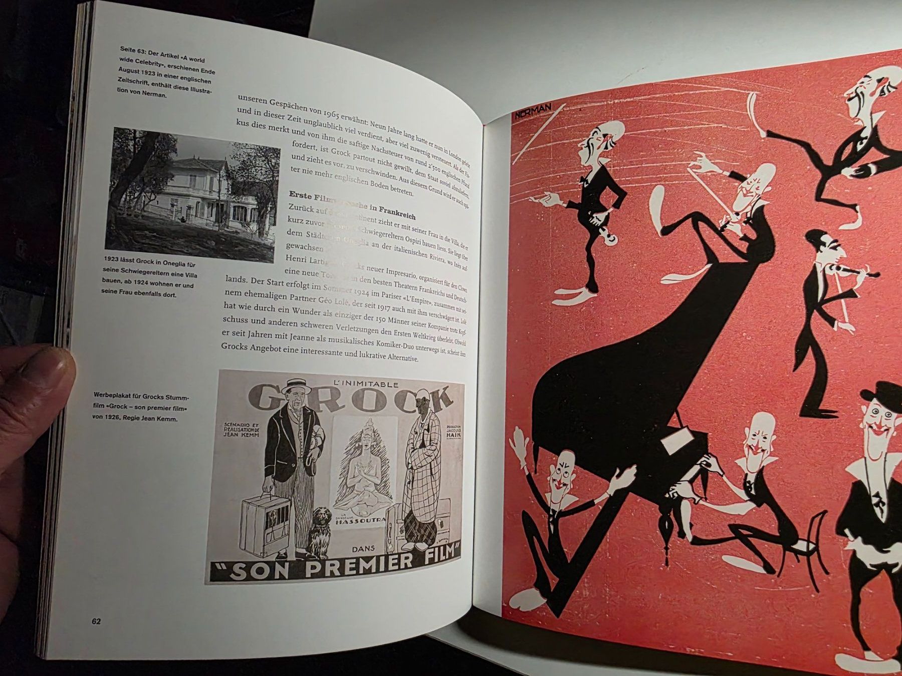 Libri: GROCK - Eine Wiederentdeckung des Clowns - Dimitri 2002 – Nuovo (secondo la descrizione) da Walterswil BE venduto da Lonitti 6