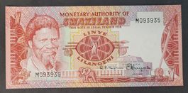 1 LILANGENI / SWAZILAND ND (1974) (BANKFRISCH)
