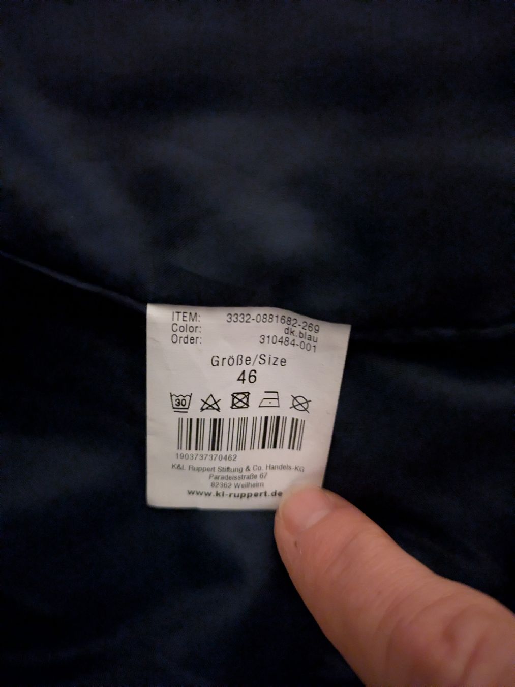 Jacken: "Cool Code"-Winterjacke, Gr. 46, Top-Zustand, warm! – Neu (gemäss Beschreibung) aus Sursee von Aniri 4