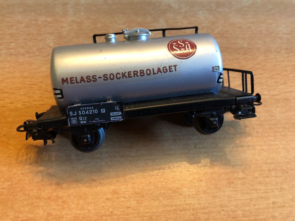 Märklin Kesselwagen 4528 SJ Melass Sockerbolaget (Gebraucht) in ...