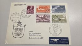 1960 Ballonflug Rapperswil Zuleitung Liechtenstein
