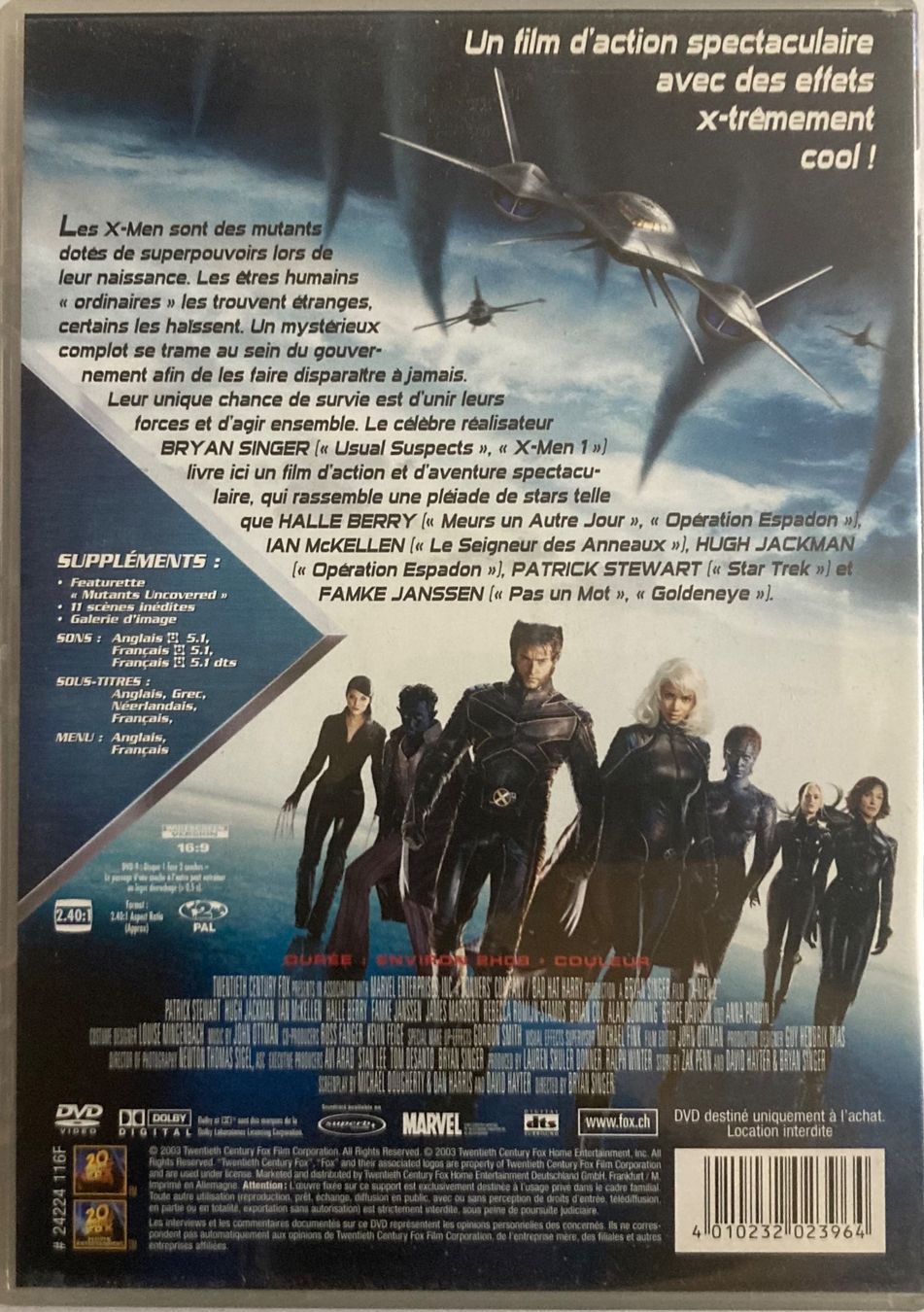 Tutti i DVDs: X-MEN 2 – Usato da Poliez-Pittet venduto da Newtown-Records 1