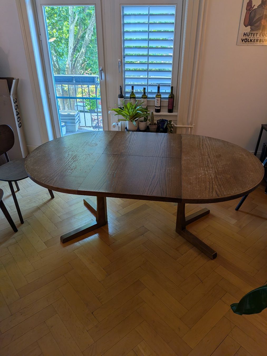 Tables: Brauner Holzsich – D'occasion à Zürich par swi_cq7b 1