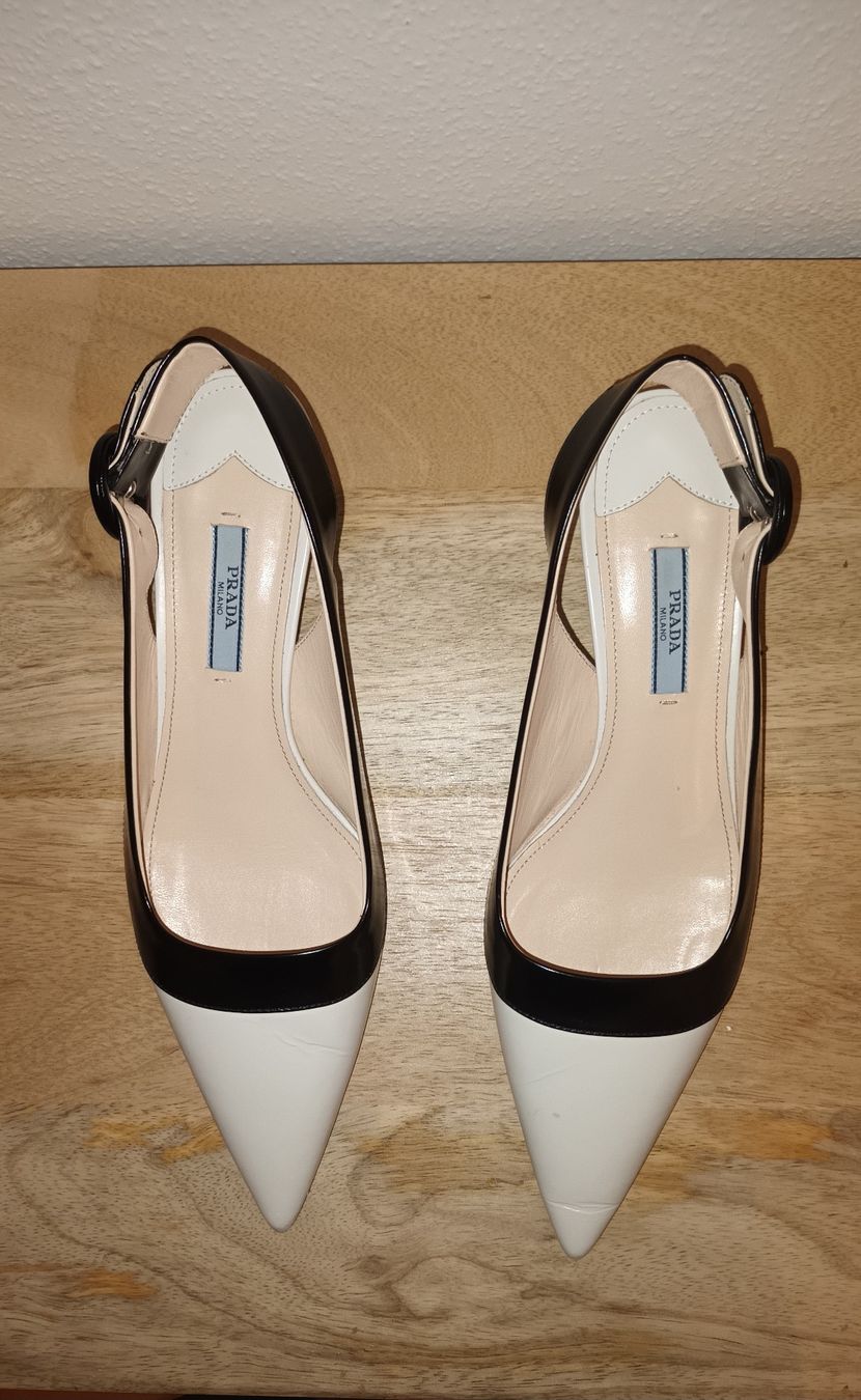 Prada Damenschuhe: PRADA SLINGBACK-PUMPS GRÖSSE 39 – Gebraucht aus Zürich von Claire_ZH 1