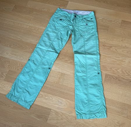 Damen Sommerhose Hellgrün/Türkis, EDC Esprit