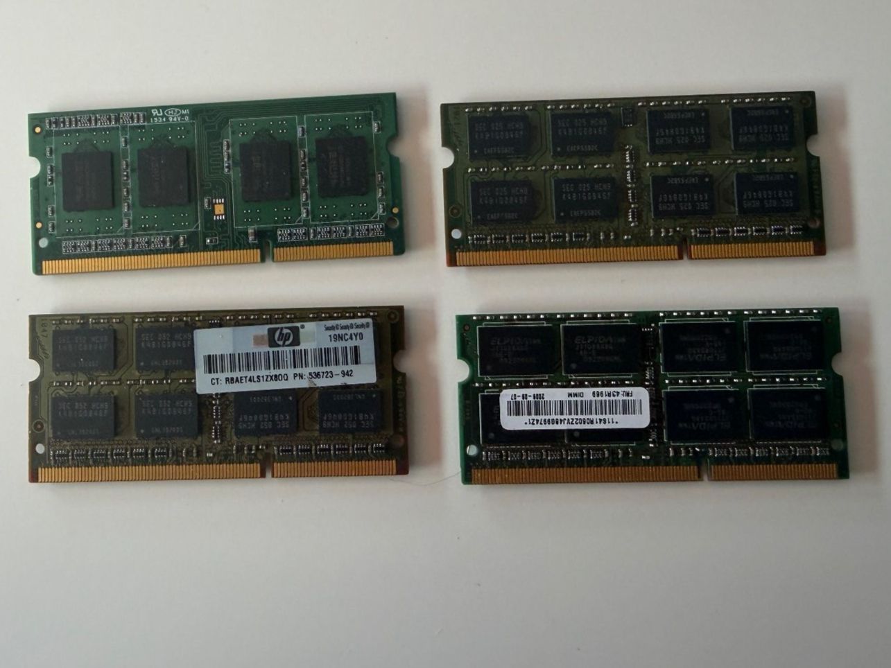Memory / RAM: DDR 3 So-Dimm PC3 1x4GB, 3x2GB – Gebraucht aus Fribourg von J334455 1