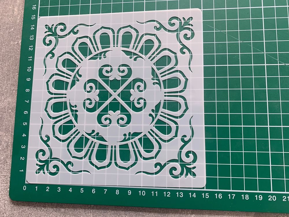  Foto zu Schablone Muster 