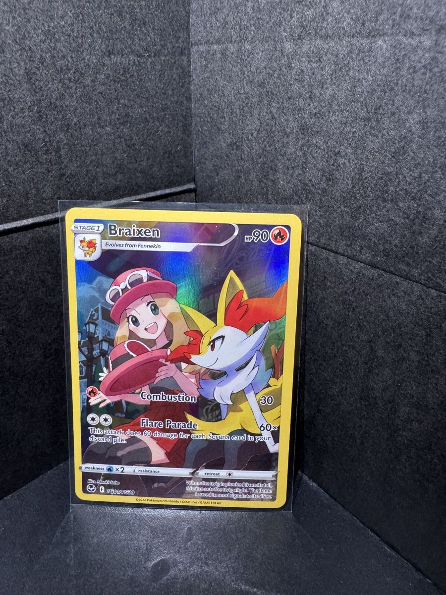 Pokémon Carte collezionabili: Braixen - Trainer Gallery - Silver Tempest - English - Mint – Nuovo (secondo la descrizione) da Bellinzona venduto da TheCarden