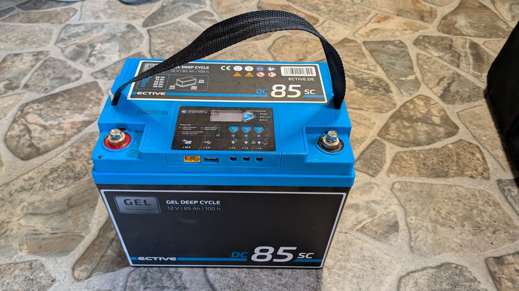 Ective Akkus: ECTIVE DC 85SC Gel-Versorgungsbatterie – Gebraucht aus Salez von EMERCARO 5