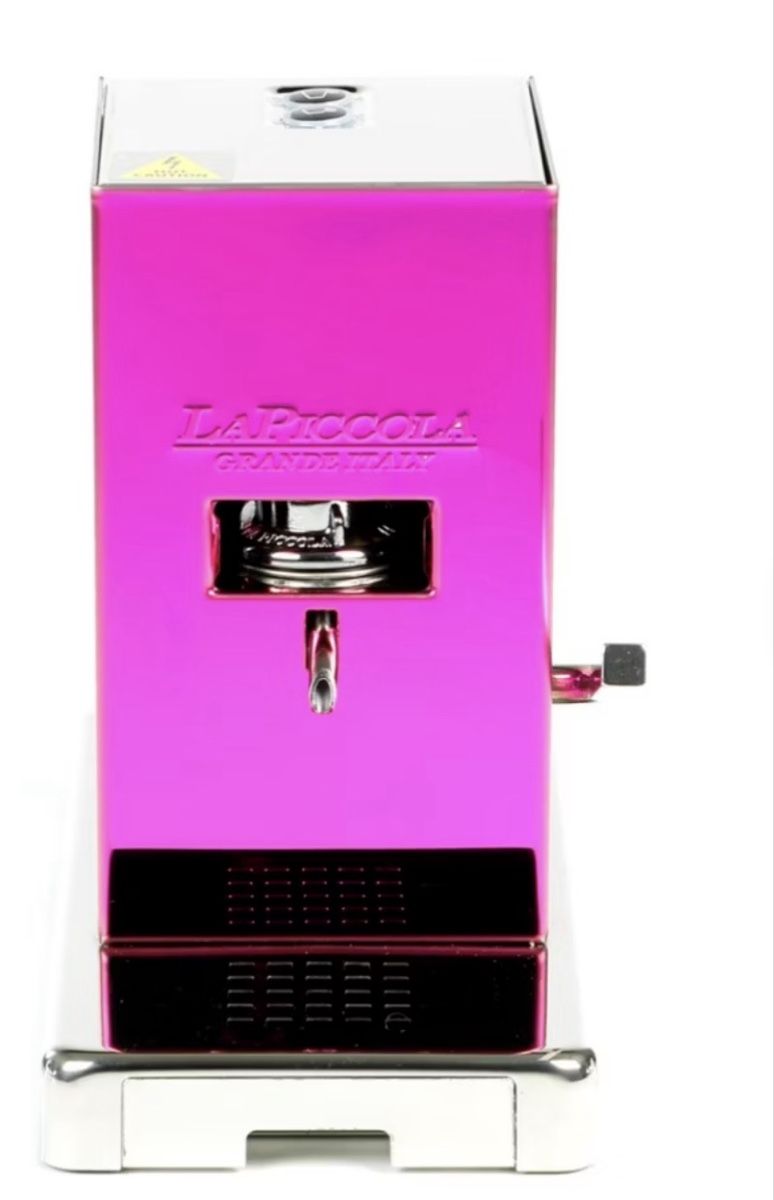 La Piccola Macchine per caffè & Macchine per espresso: La Piccola Espressomaschine, Pink Edition, Top Zustand, – Usato da Uznach venduto da Rebuar 1
