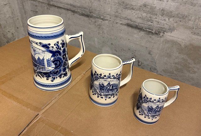 Tutte le decorazioni: Chope à bière Heineken Bleu de Delft – Nuovo (secondo la descrizione) da Perly venduto da inf_jnp6