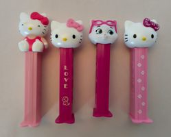 4  PEZ Dispenser / Katzen (Davon 3 x Hello Kitty) ab Fr. 4.-