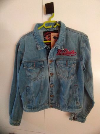 Veste en jean "El Diablo", taille 2XL, Etat neuf !