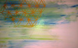 lof - acrylmalerei 160x100cm