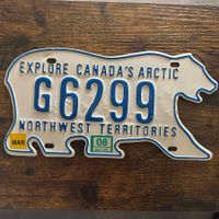 🇨🇦 Autoschild, Northwest Territories G6299 - Government