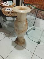 Bodenvase vermutlich Onyx /Marmor