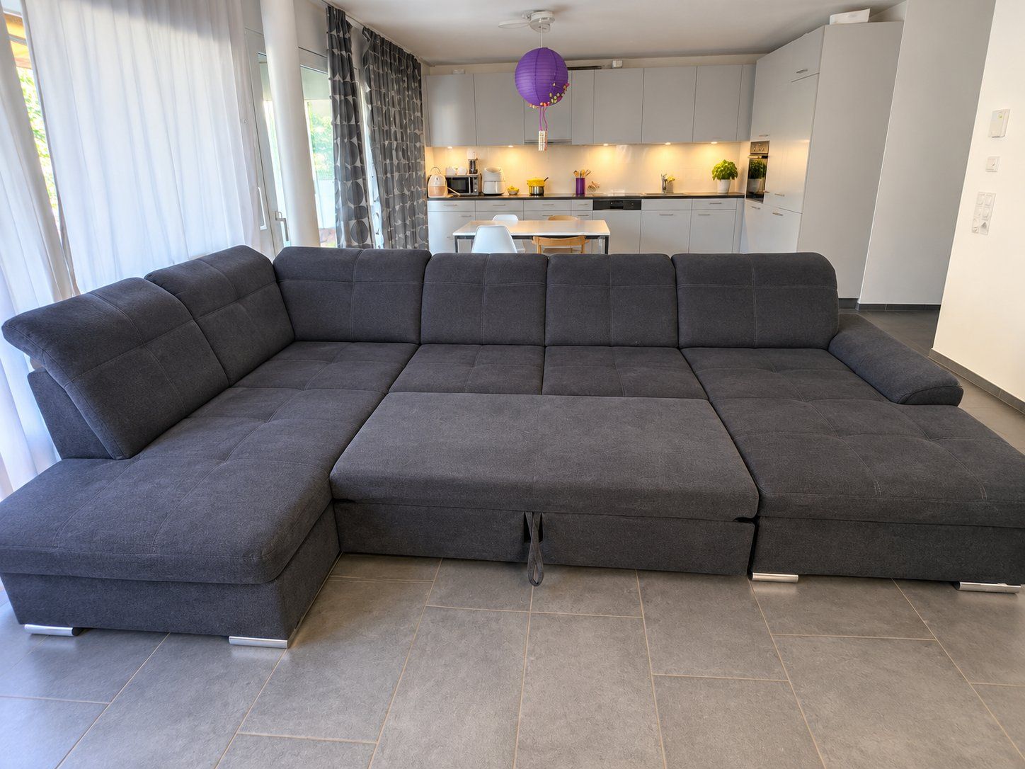 Conforama Sofas: Conforama BRUNO Ecksofa Anthrazit mit Schlaffunktion – Gebraucht aus Koblenz von Anchorage187 2