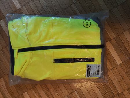 Veste Softshell Sécurité Jaune Fluo Neuf Taille XL Homme