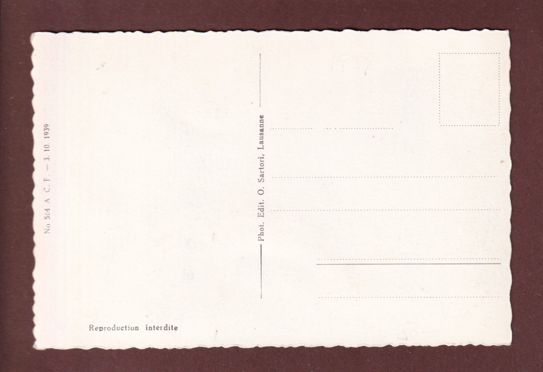 Cartoline postali: BEX - Vue partielle et Dents du Midi – Usato da Pully venduto da nicecards 1