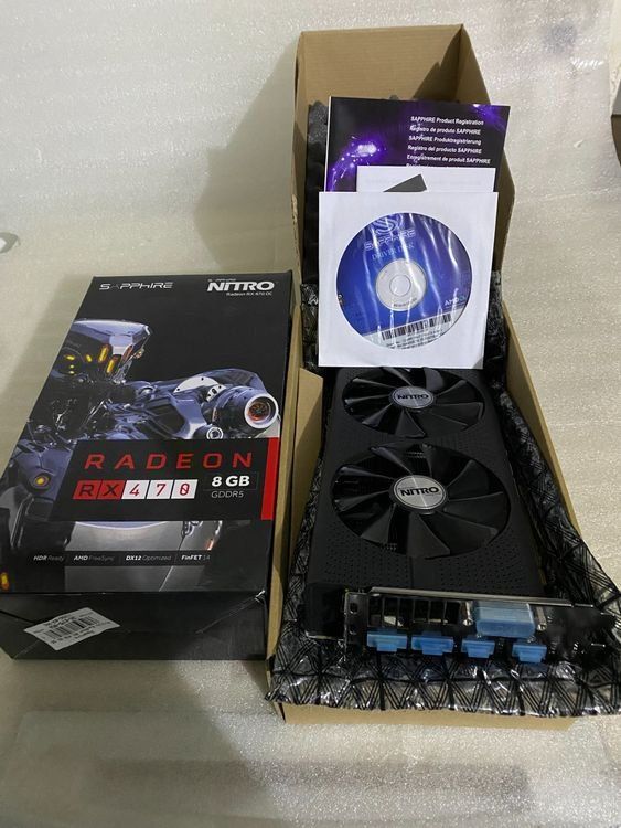 Amd Schede grafiche: SAPPHIRE NITRO+ Radeon RX 470 + 8G GDDR5 – Usato da Bülach venduto da samang