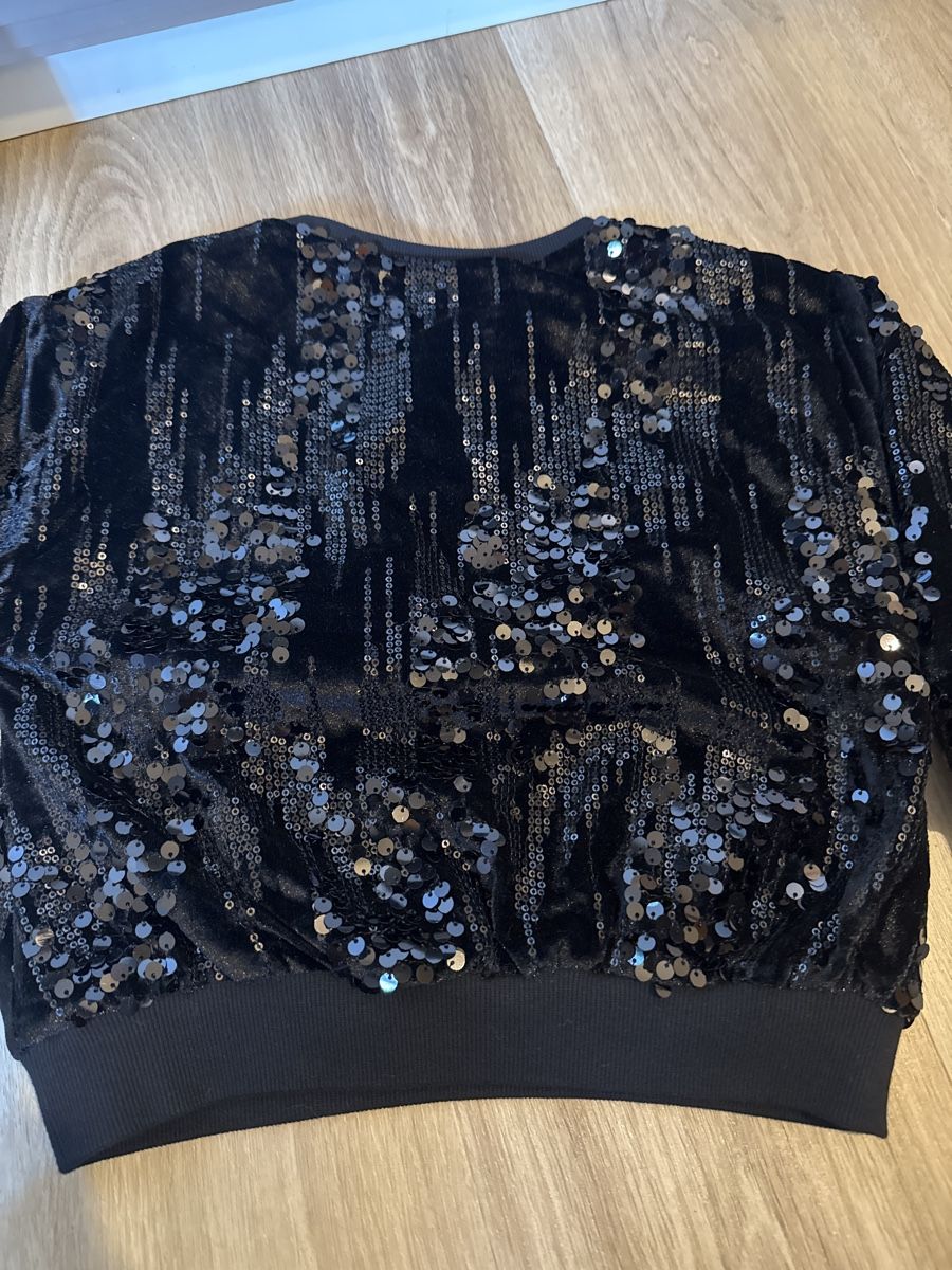 Next Camicette, T-shirt & Top: Sequined bomber jacket - perfect for party season! – Nuovo (secondo la descrizione) da Oberglatt ZH venduto da Sale12 5